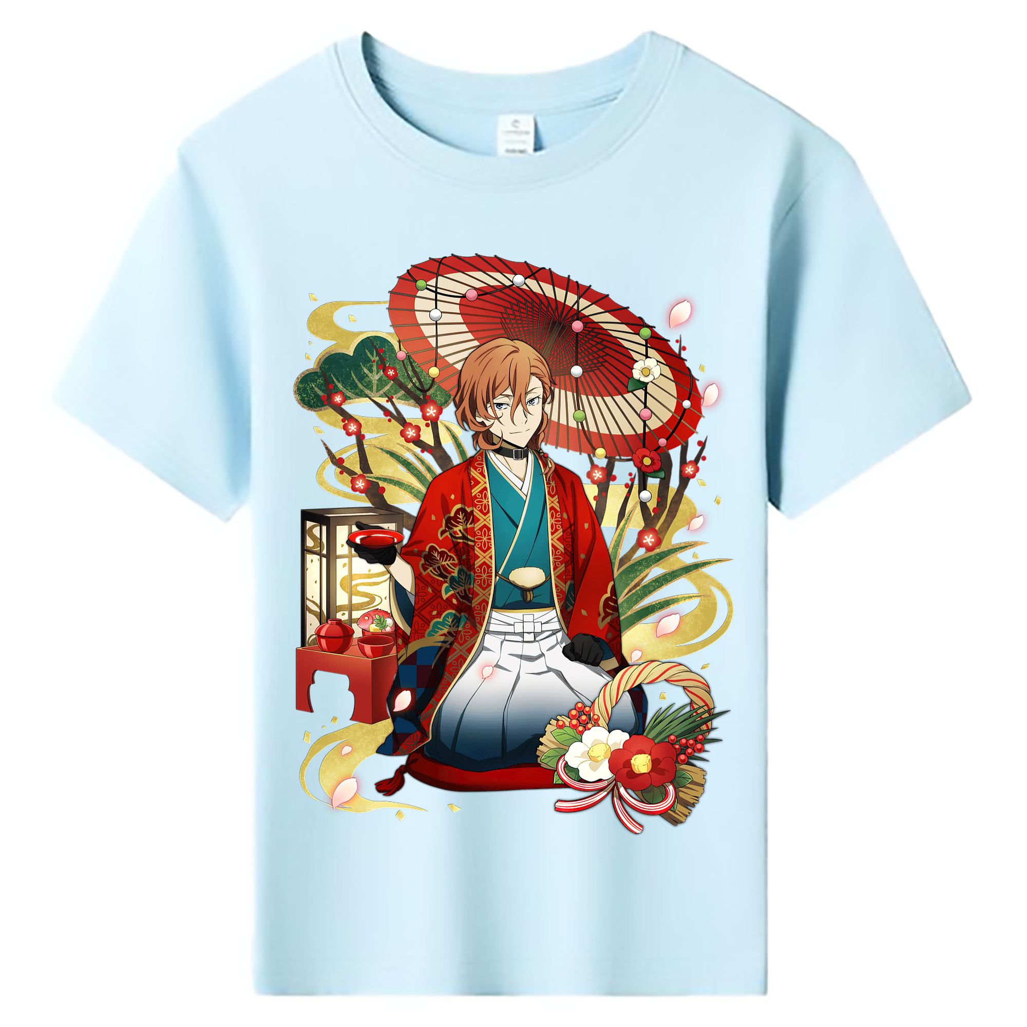 （画像用） 文豪ストレイドッグス Bungo Stray Dogs 綿100％キッズTシャツ（フロントプリント）
